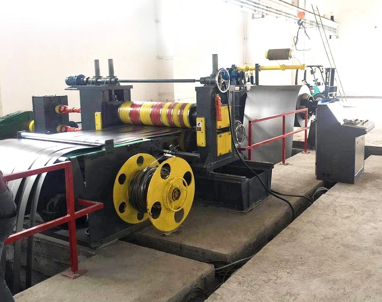 
High precision steel coil slitting line 