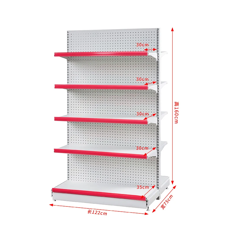 Leke  120*75*190 Affordable Price Display Gondola Racks And Stands For Supermarket Display Racks And Stands For Shopping Mall