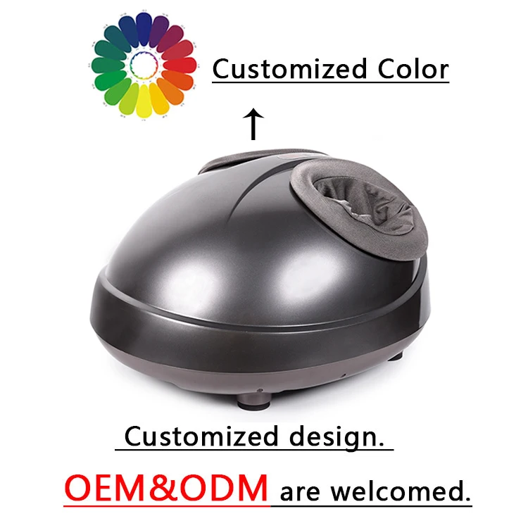 Chinese Best Price 3D Deep Kneading Infrared Heated Shiatsu EMS Electric Foot Massager