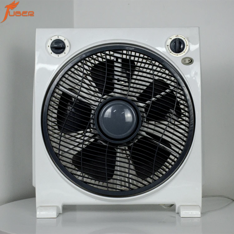 Box fan motor 12 inch Home using dust cover customized Plastic Blades acoustic box fan rechargeable box fan