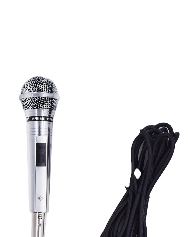 output high quality cheap portable metal handheld  wired cardioid vocal dynamic wired microphone  for live performance
