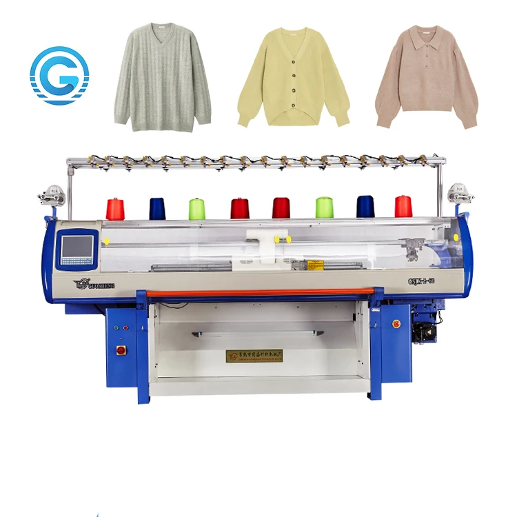 high speed industrial sweater knitting machine sale, changshu textile machinery manufacturer