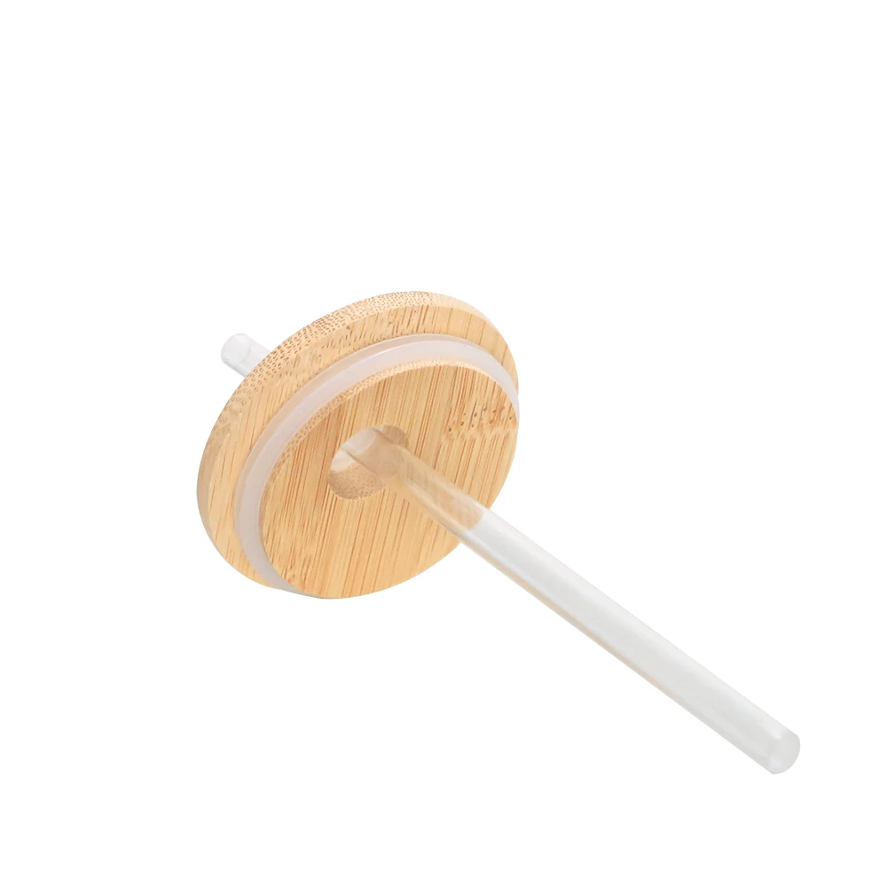 Hot Sale USA Warehouse Stocked 12oz 16oz Sublimation iced coffee beer soda can Glass Cups  With bamboo lid and straw