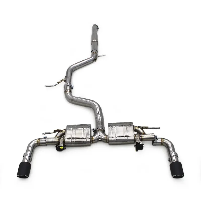 Тюнинг Catback выхлопные трубы для VW GOLF 7 5 MK7 MK7.5 GTI 2 0 T 2014-2020 выхлопная труба из нержавеющей стали глушитель Выхлопная система