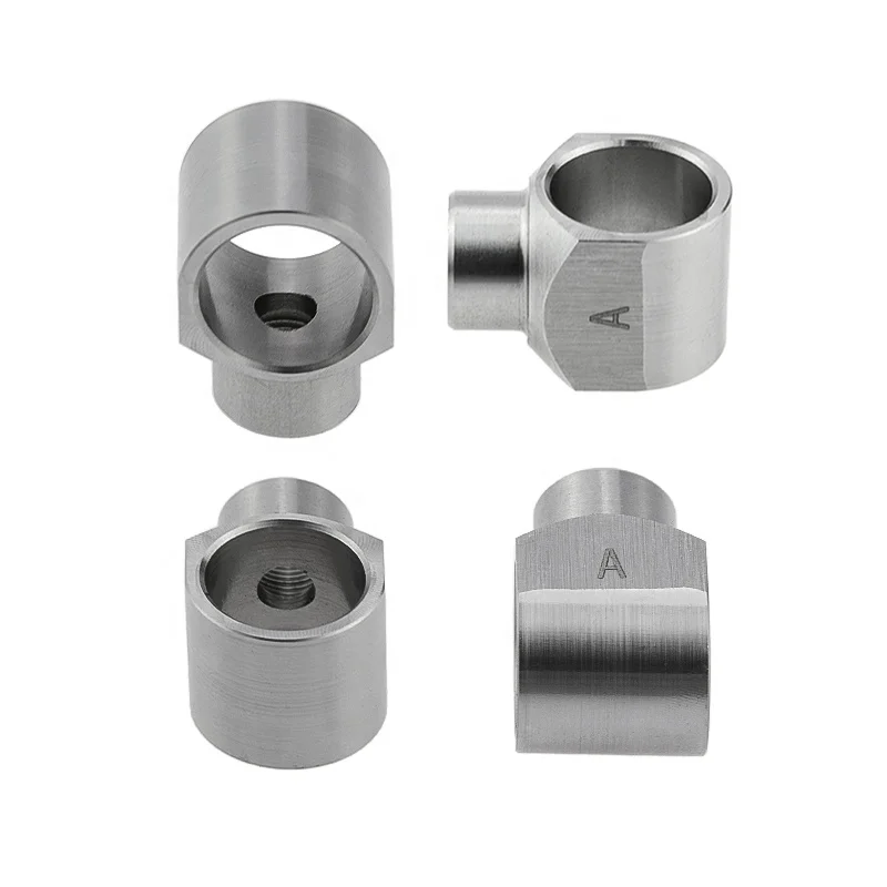 CNC Turning and milling composite processing Stainless steel pipe fittings Stainless steel reducing tee for pipe connection