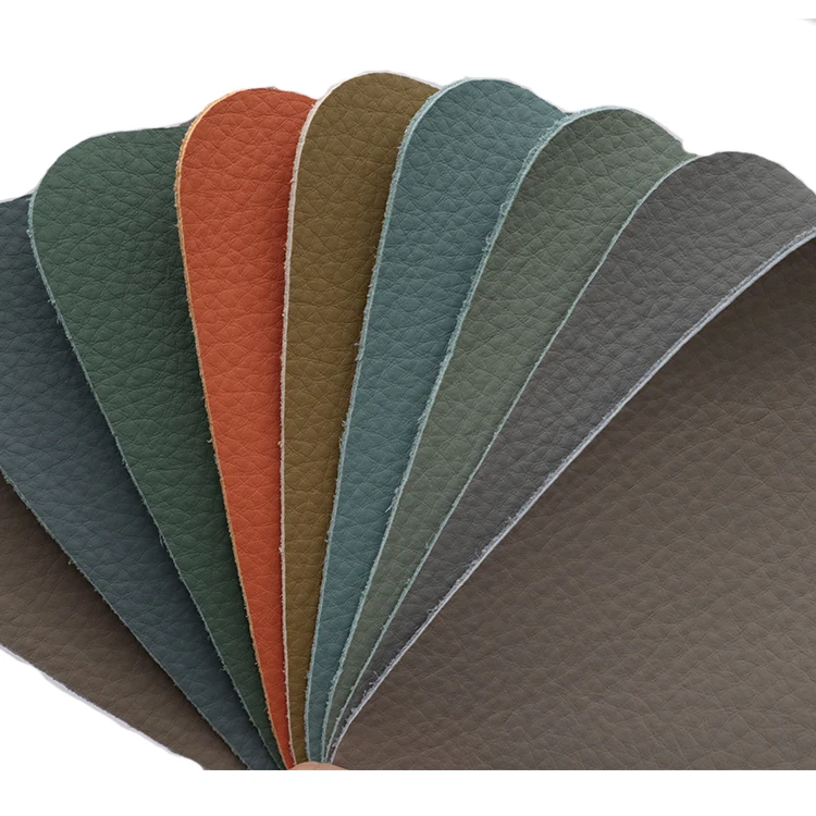 Отличное качество, 58% натуральная волокнистая регенерированная кожа из коровьей кожи, переработанная натуральная кожа личи для высококачественных продуктов