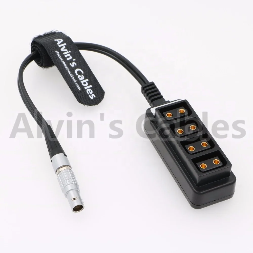 
2 Pin to 4 Port Female D-Tap Splitter RED DSMC2 Jetpack RTmotion Sidekick 