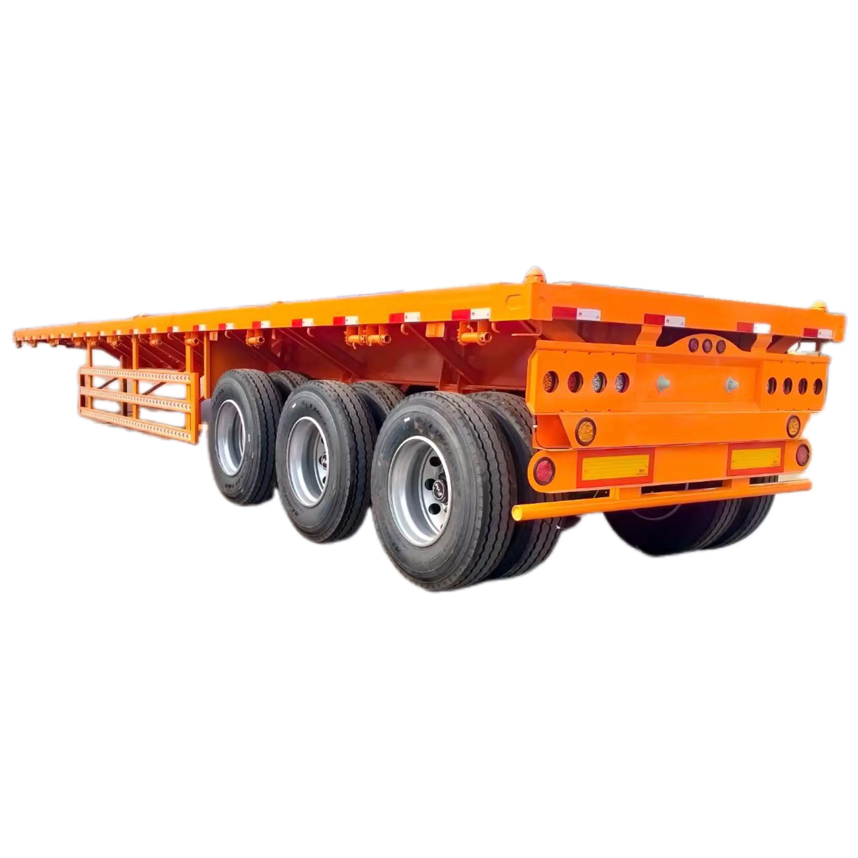 New hot selling 3-axle flatbed semi-trailer CIMC semi-trailer truck trailer China manufacturer direct sales