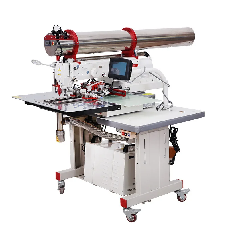 
Fully automatic computer laser bag opening machine for pocket opening sewing machine made in China 