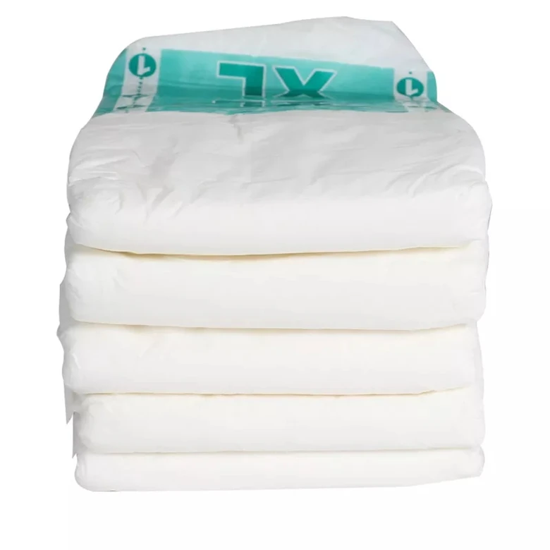 Double Absorption Core Cover Plastic Backed Elderly Incontinence Baby Thick Cover Diaper For Men Adult