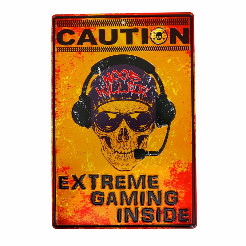 Your own design custom metal sign wall decor warning sign, door sign