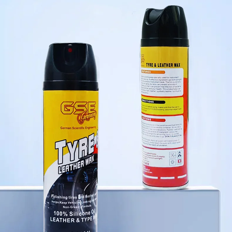 200ml Dashboard Silicone Spray Dashboard Wax Polish Spray for Car care
