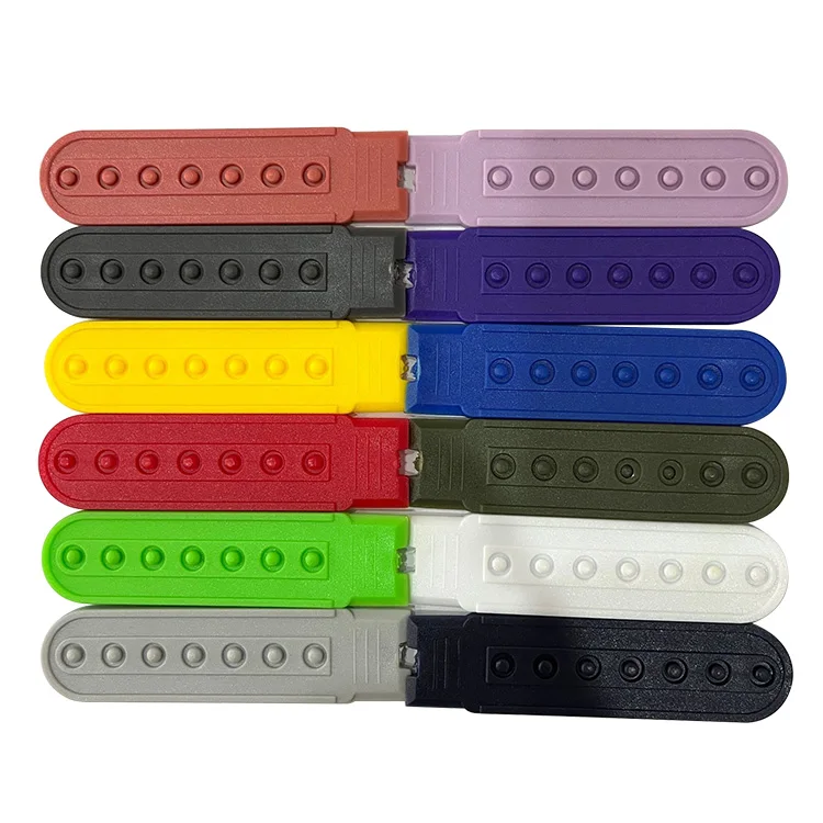 Wholesale High Quality Customized Colors Strap Adjuster Baseball Cap Hat Snapback Adjustable Plastic Buckle