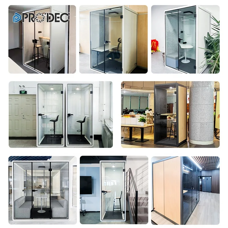 company furniture modular office room garden soundproof booth outdoor meeting pods