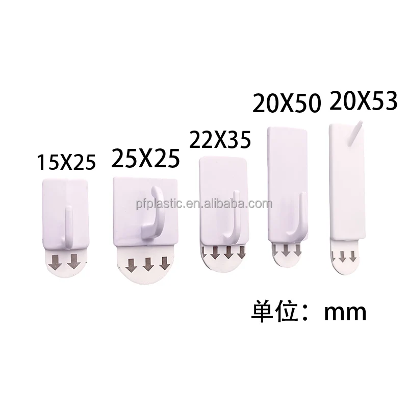 Self adhesive plastic wall hook removable HOOKS holding strong  Calendar hanger