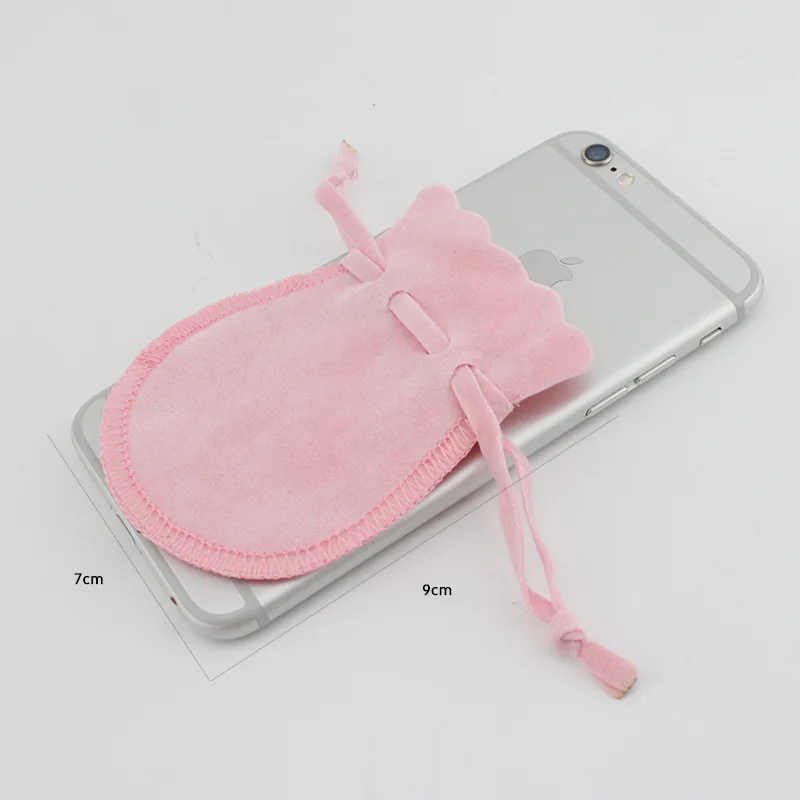 New Design Jewelry Velvet Bag Small Drawstring Pouch Gift Pouches Dust Bags Packaging Necklace Ring Earring Pouch Wholesale