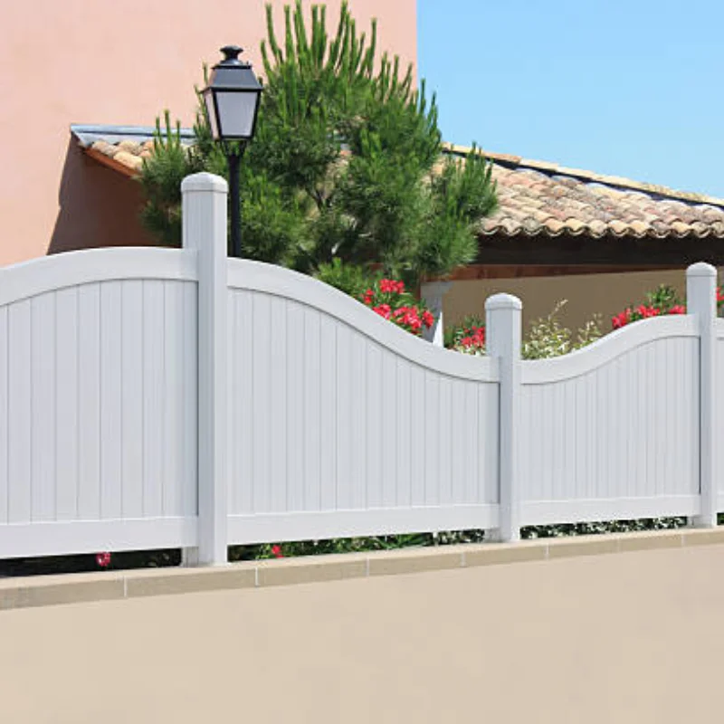 Factory Direct Co-Extrusion WPC Wall Cladding Panel Outdoor Decoration  for Home Security and Fence Abnormal Shape