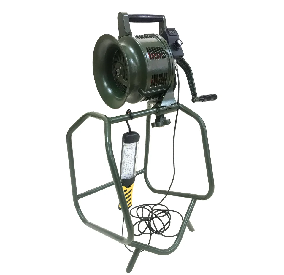 New Multi-function hand-operated Siren with Power generation