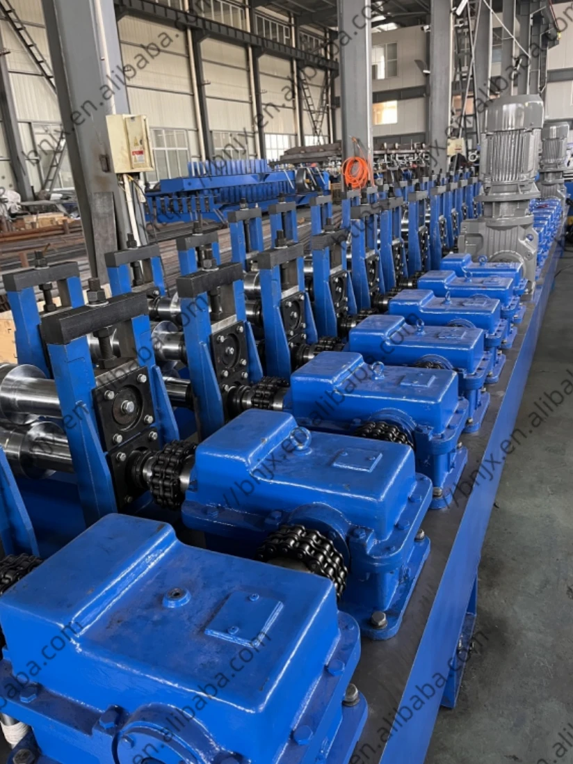 Warehouse Storage Shelf Upright Rolling Machine Full Automatic Shelf Rack Roll Forming Machine