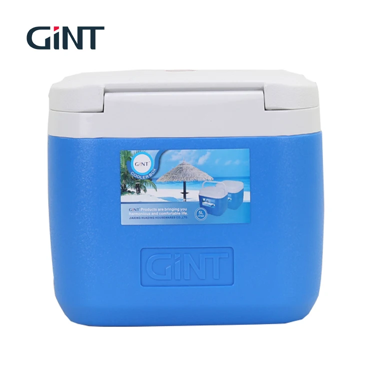 
Small Size Portable Outdoor 5L Insulated Plastic Picnic Cooler cooler box for keeping food fresh in Portable with handle 