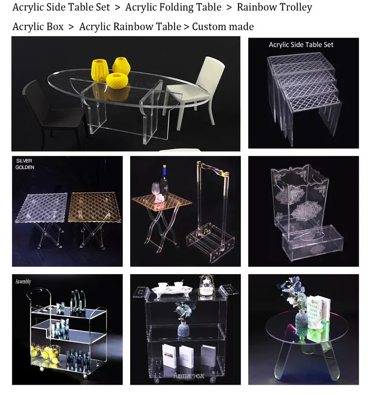 acrylic table contact-Anna