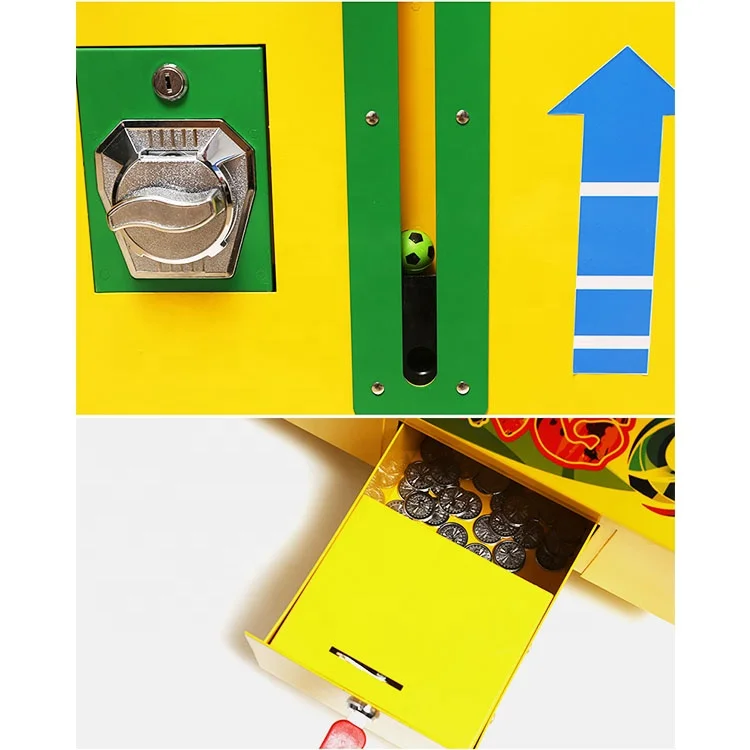 2020 Newest Mini Coin Operated Soccer Table Football Game Machine Garlando table football for Kids