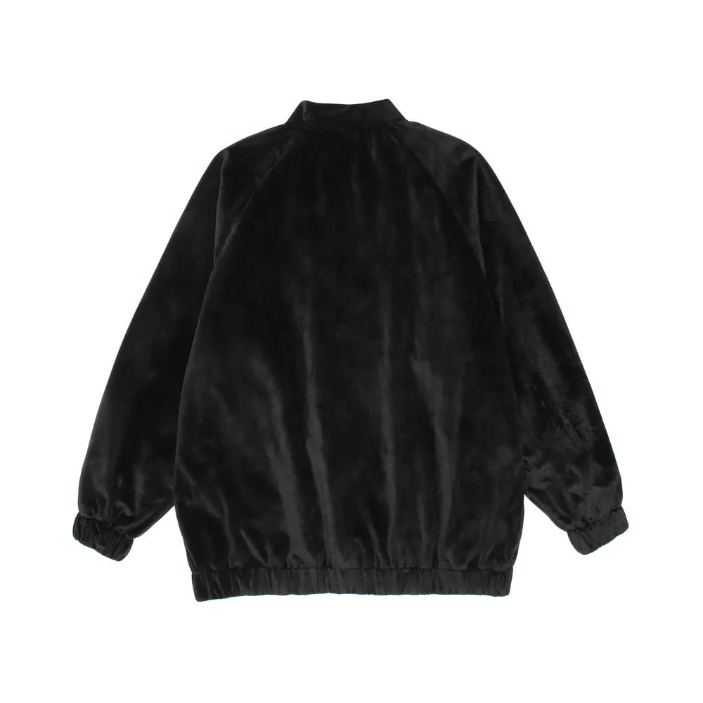 custom velvet velour tracksuit Baseball jacket and jogger set sweatsuit velvet tracksuit for men sport velvet tracksuit