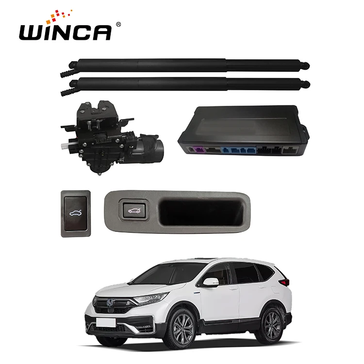 WINCA car electric tailgate lift for  CRVV 2017 with dual pole and suction lock