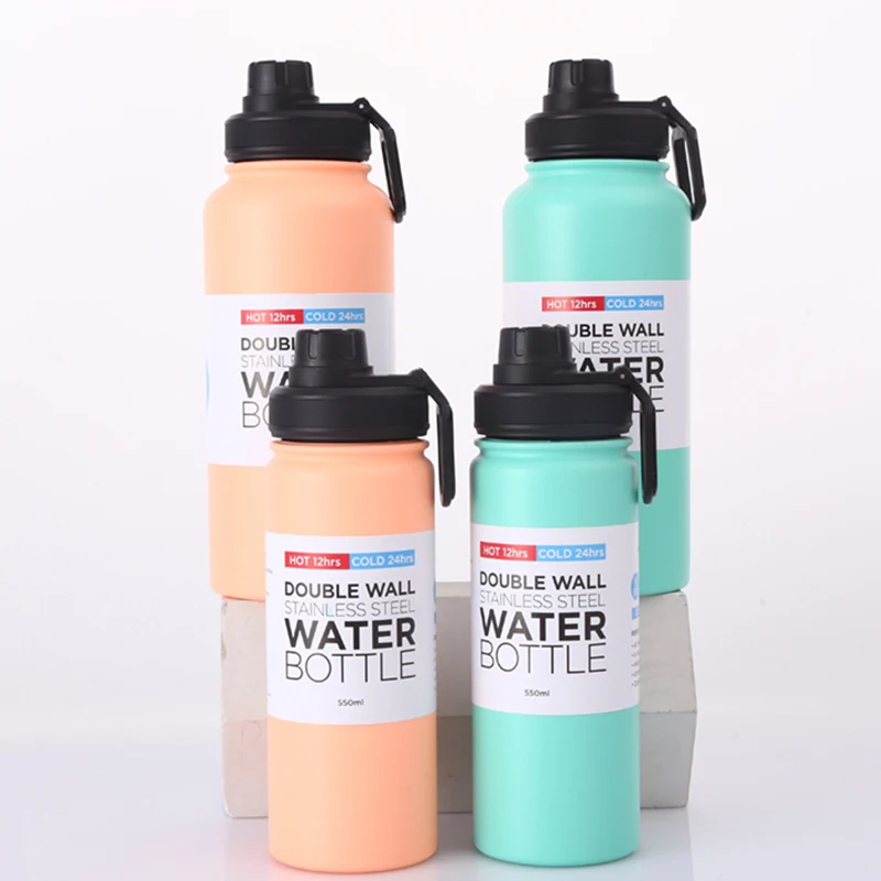 
Thermoflask Double Stainless Steel Vacuum Insulated Water Bottle Sports Bpa Free 