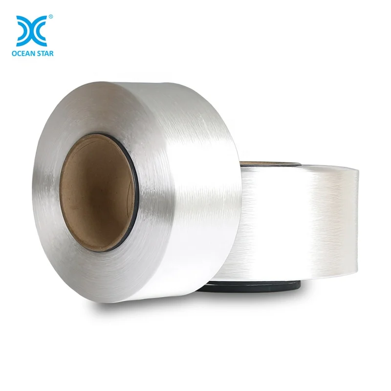 Good quality Hot selling 150D  Polyester  low melting yarn 110 Celsius For Flyknit Shoe Uppers and Shoe Socks