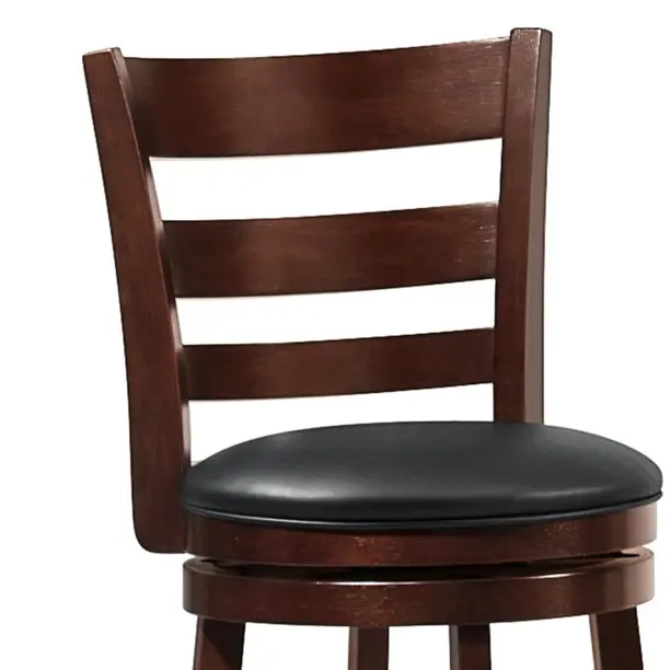 Top Rated Swivel Leather Bar High Counter Stool Kitchen Bar Stools