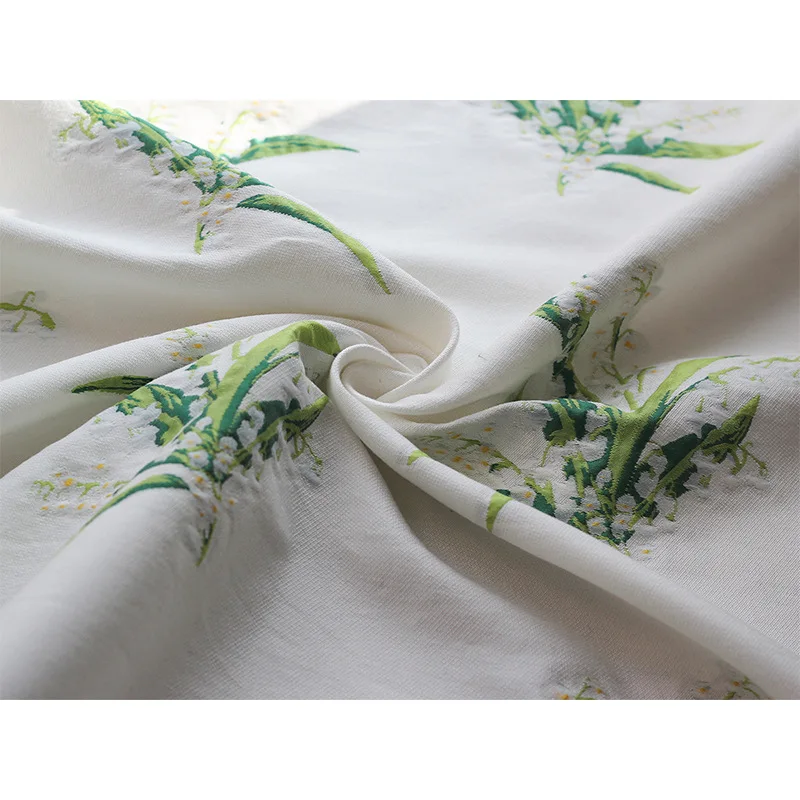 Jacquard brocade fabric brocade design fabric light luxury sewing fabrics for suit skirt sewing material for clothing