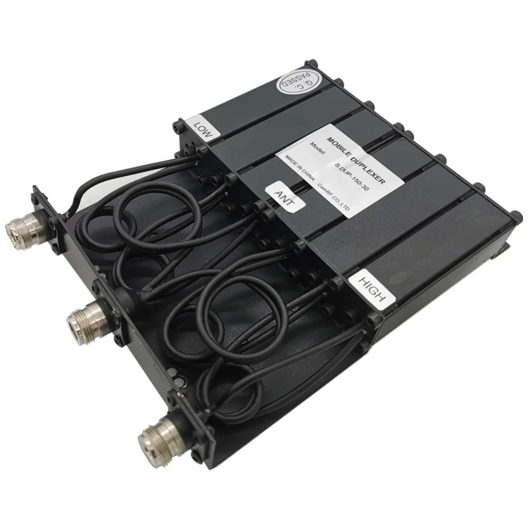50W 138-156MHz N-Female or BNC-Female Connector RF Duplexer for IBS