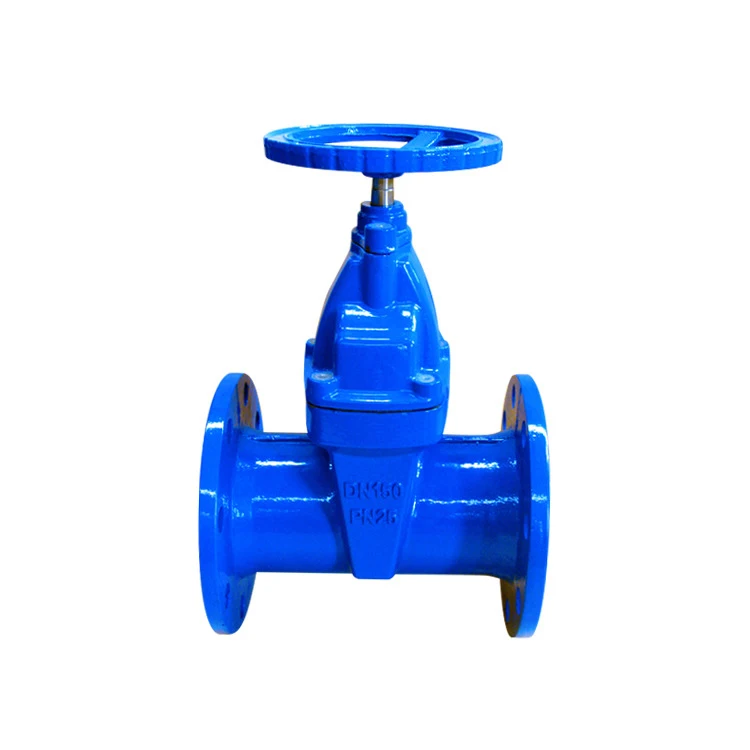 Customized Size Factory Quality Manual Turbine Resilient Seated Seal Gate Valve Non-Rising Stem Gate Valve Flange Gate Valve