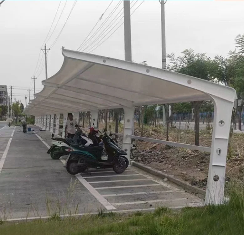 Steel Frame Metal Structure Pre-Engineered Building Metal Shed Parking Lot Carport Canopy