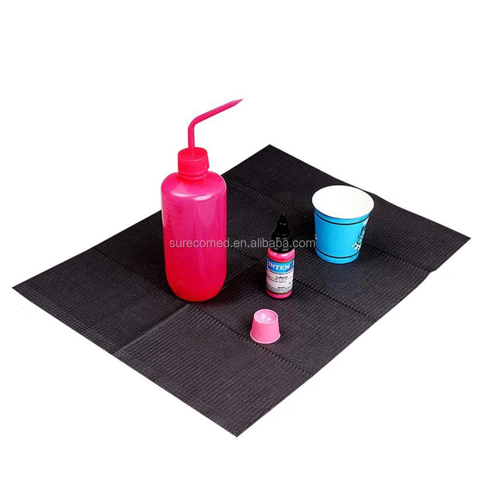 
Tattoo Piercing Waterproof Black Bibs 13