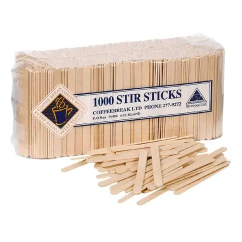 140mm disposable coffee stirrer sticks for cafe bar restaurants