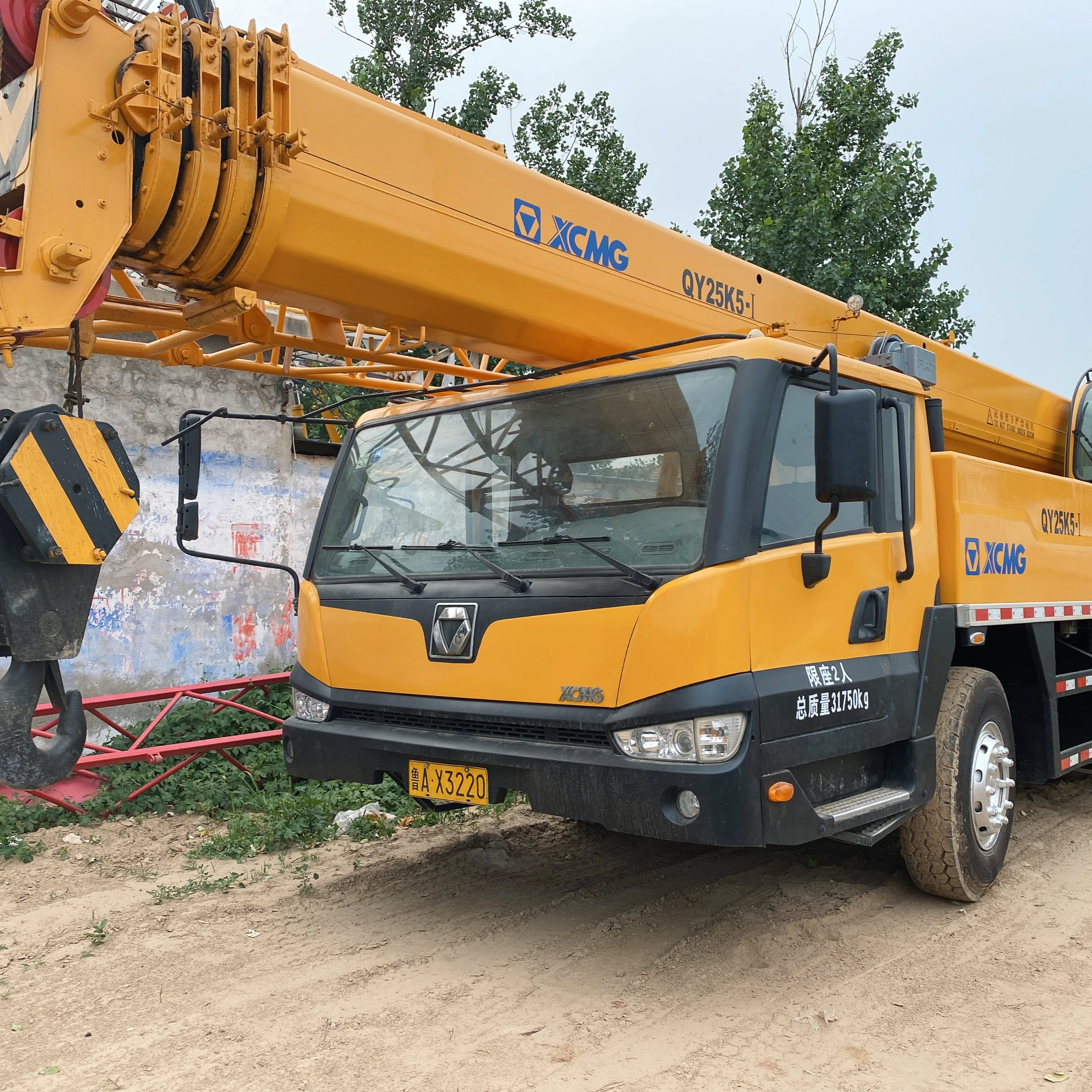 25ton китайцы выпускают под брендом новый Автокран 30 тонн автокран/QY25KA 25 тонн используется кран пять бум
