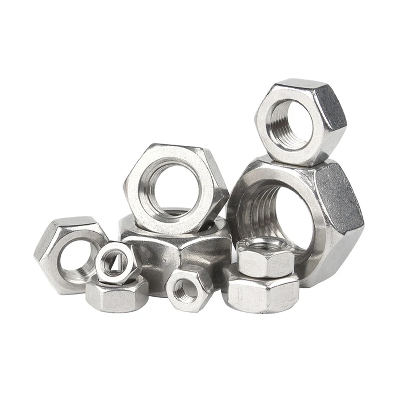 Monel K500 UNS N05500 K500 Stainless Steel Hex Bolts Hex Nut Hexagonal Stainless Steel Nut