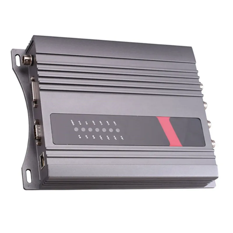 4 ports UHF RFID Fixed Reader 860-960Mhz ZK-RFID401 ISO18000 6C UHF RFID Reader Built-in LED, Buzzer, GPIO and Relay