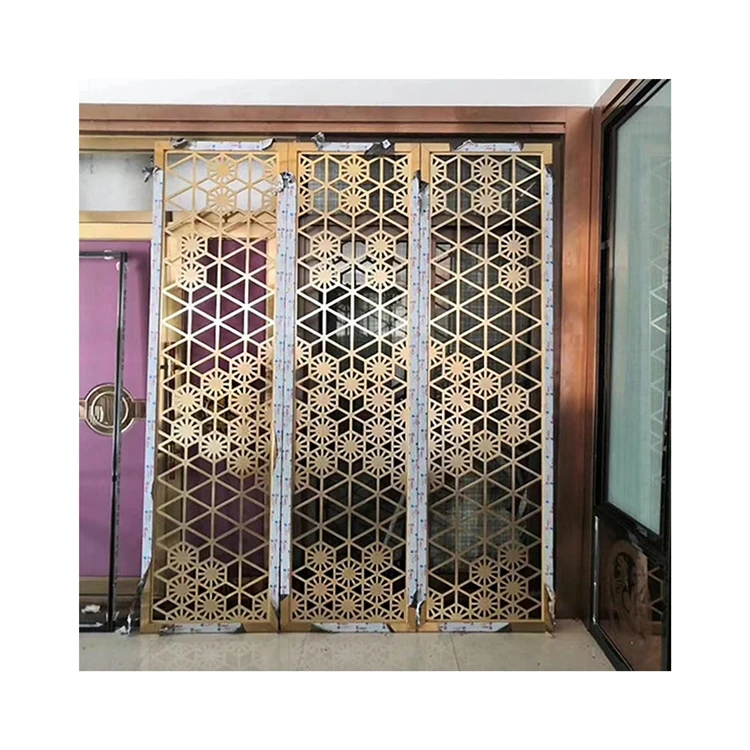 Алюминиевый металлический лобби пожарных секций конфиденциальности делителя перегородка перфорированный экран сенсорная панель