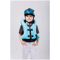 Заводская поставка, воздухопроницаемые персонализированные наездники с подушкой безопасности для езды на мотоцикле, жилеты для детей