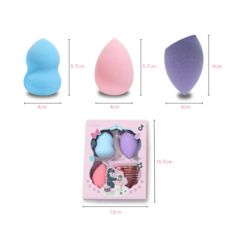 Hot Sale Wet And Dry Soft Foundation Makeup Sponge Blender Beauty Tools Blender Makeup Sponge