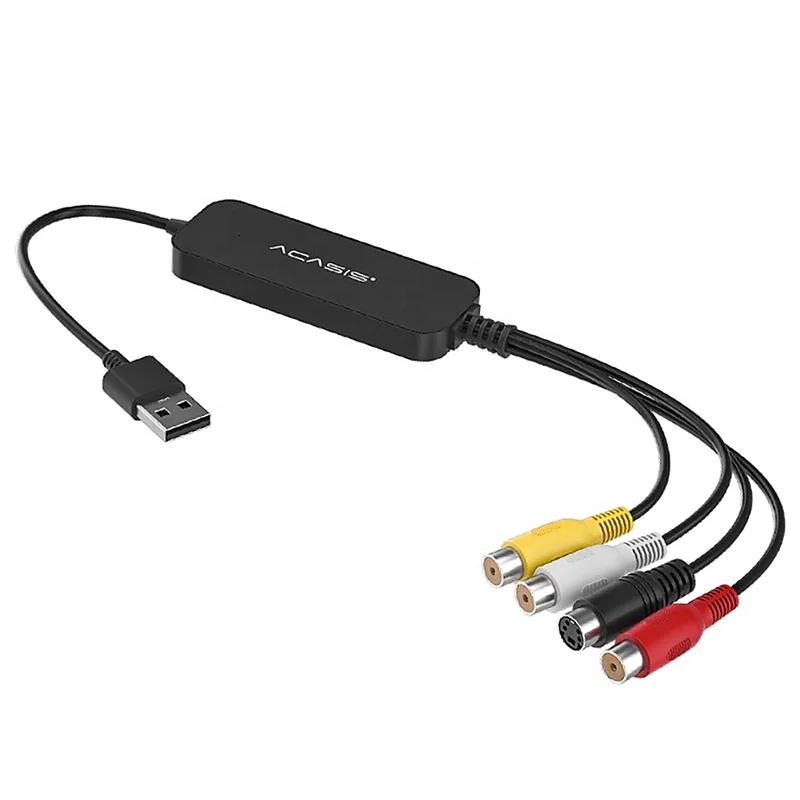 ACASIS карта захвата USB2.0 к AV видео одноканальный Поддержка карты WIN7/8/10 захват