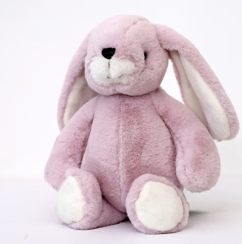 Easter gift stuffed Cute soft long-ear bunny plush toys Lovely stuffed animal rabbit plush toy bunny doll gifts for kids