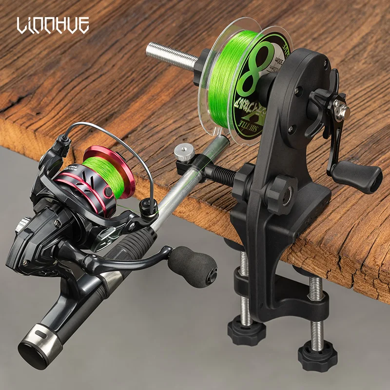 LINNHUE Lightweight Antirust Strong And Sturdy Spool Winder Line Winder Spinning Baitcasting Reel Fishing Tool Accessories