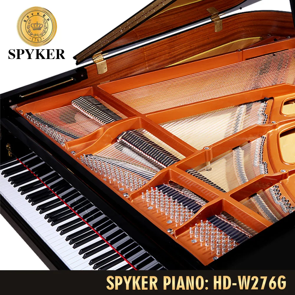 Factory Hot Sale Super Big Grand Acoustic Piano 88 Keys For Business Proformance High End Mechanical Piano