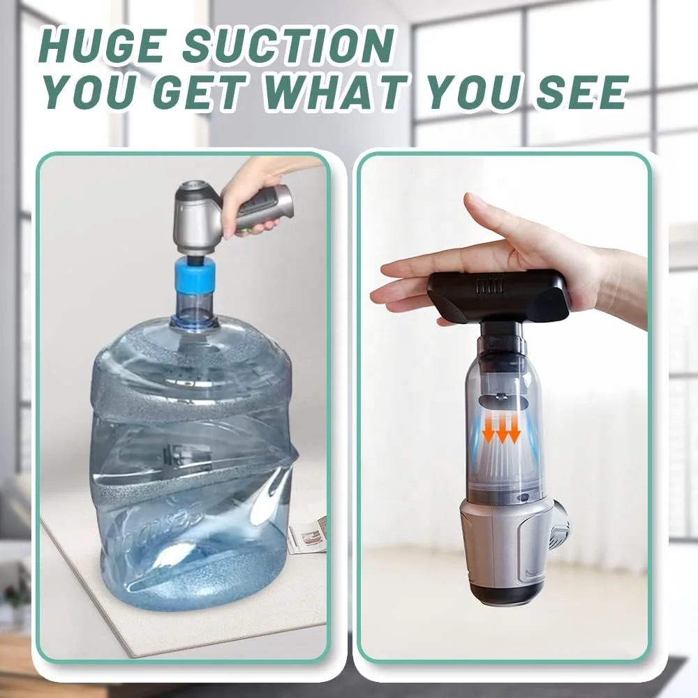 High Powered Brushless Motor 12000pa Handheld Vacuum Cleaner Wireless Low Shipping Car Hover Vacuum Cleaner