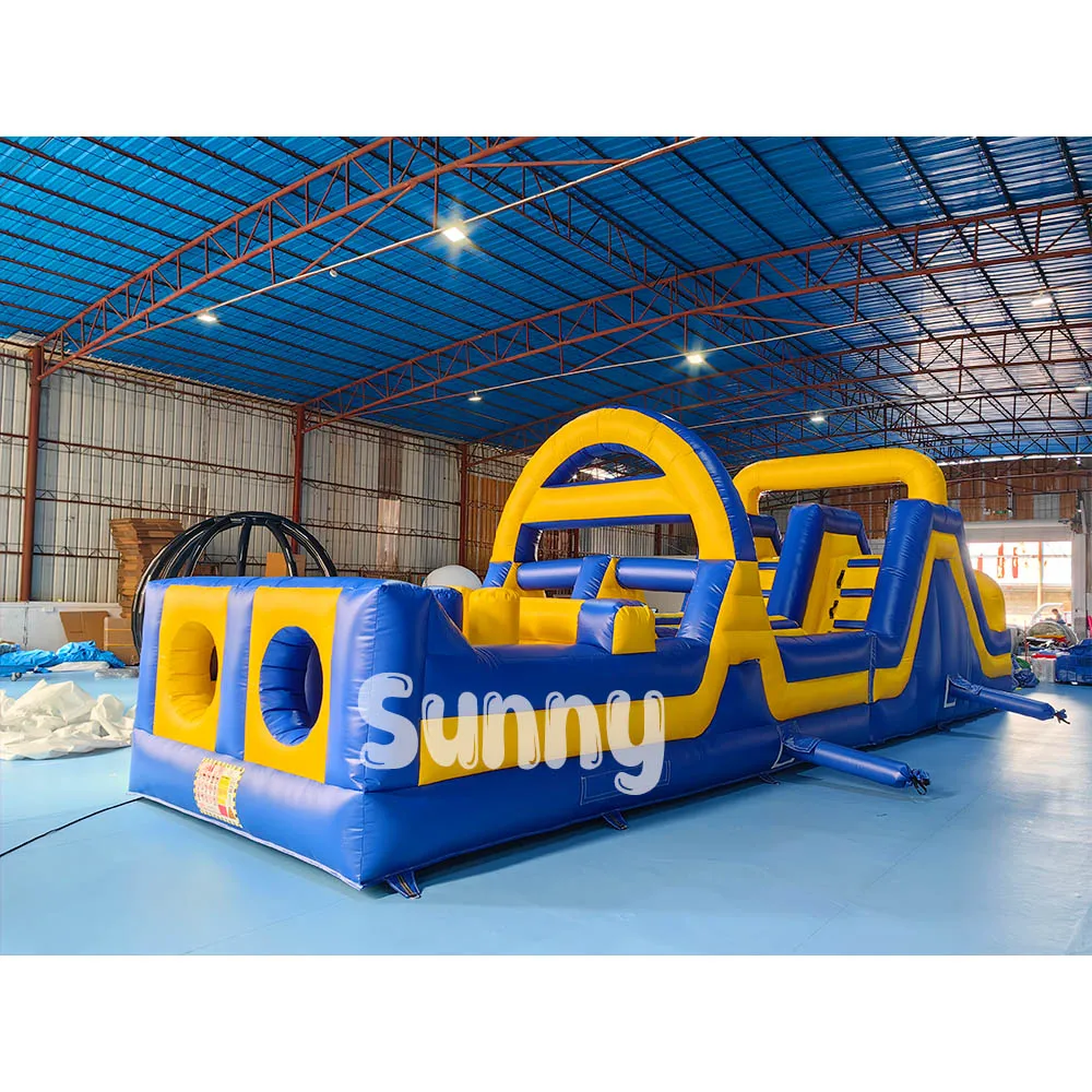 party rental equipment obstacle course equipment inflatable games inflatable Mario theme obstacle course for kids