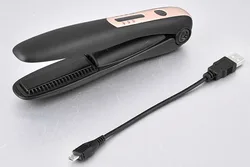 Профессиональный портативный мини USB беспроводной выпрямитель для волос
